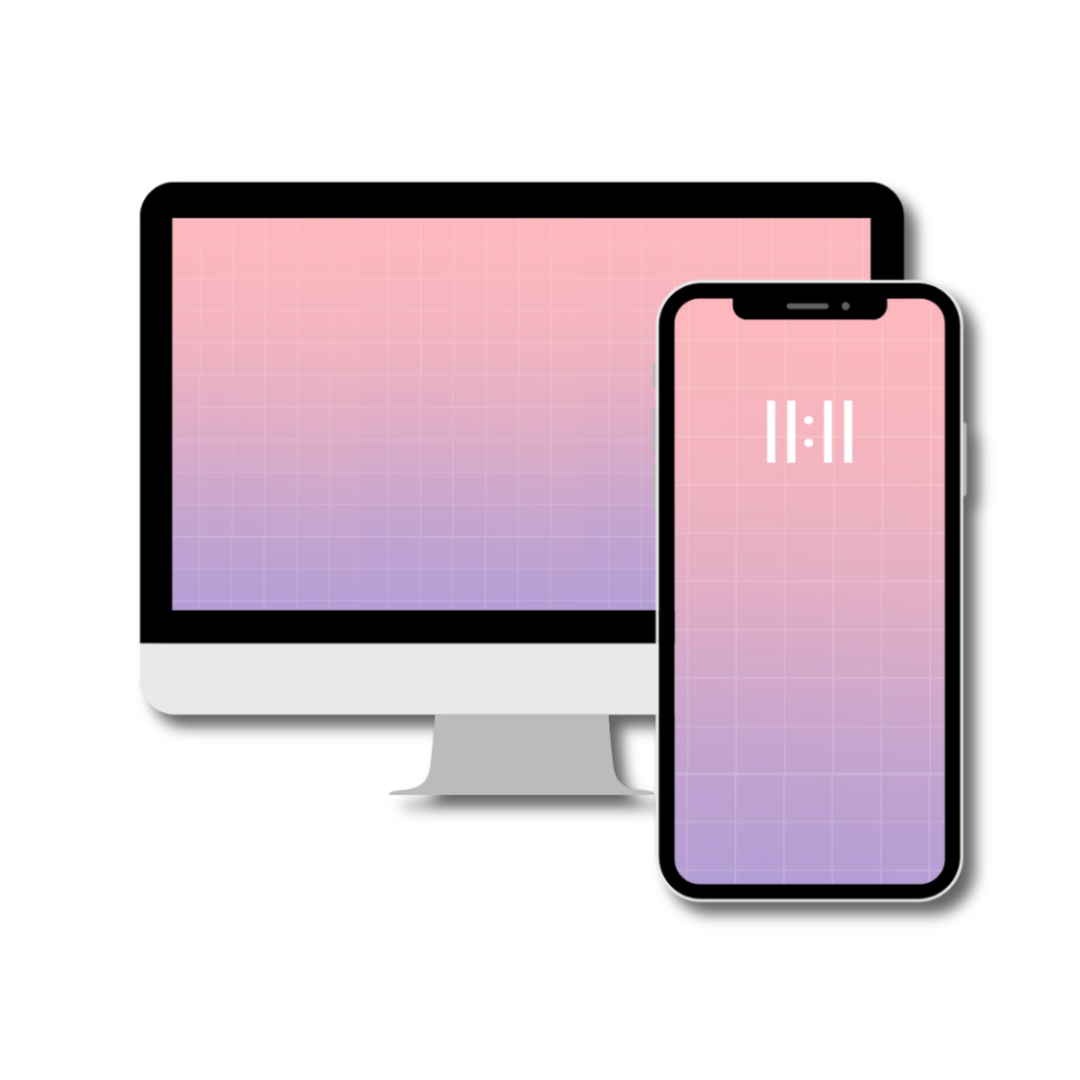 Pastel Grid Wallpaper Bundle