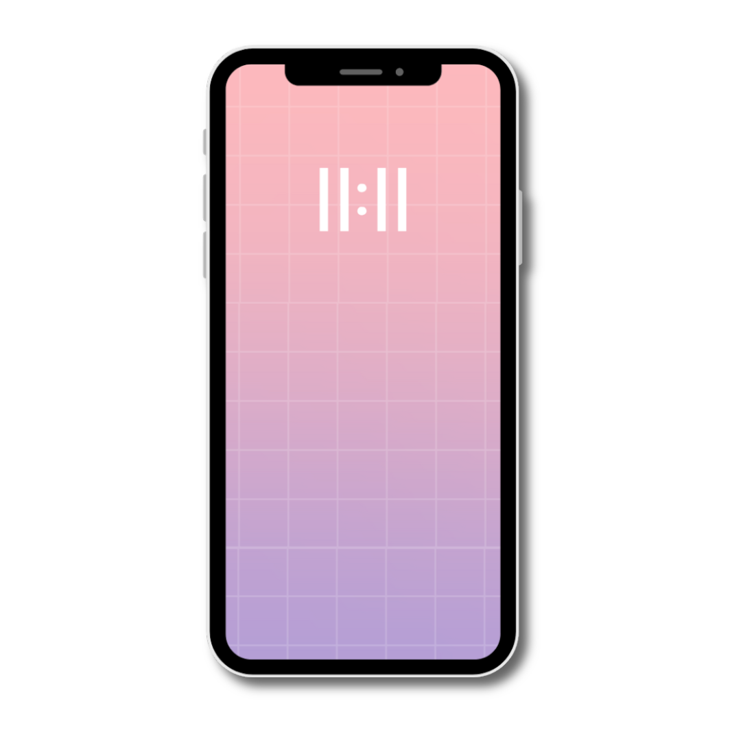 Pastel Grid Phone Wallpaper