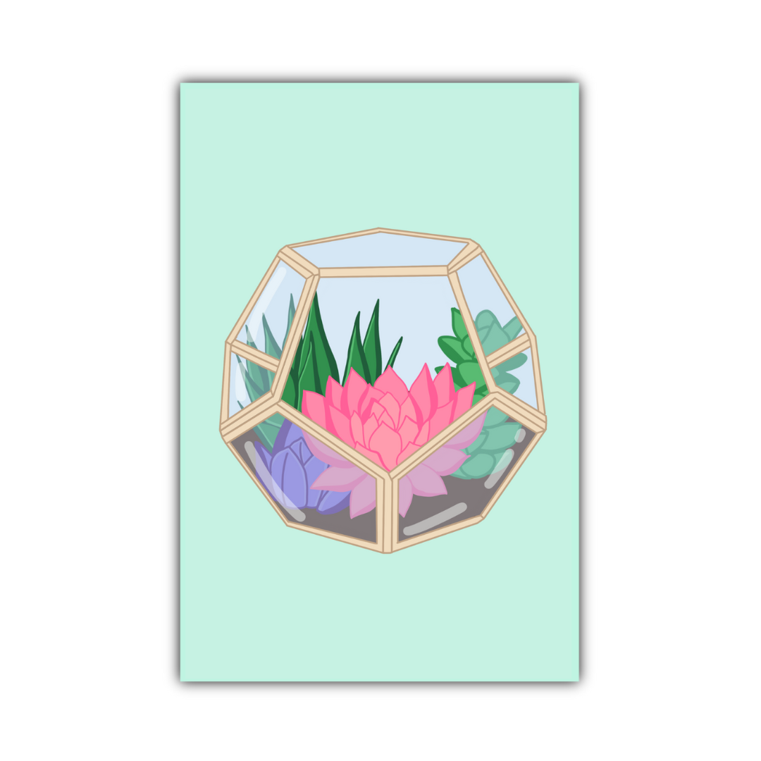 Terrarium Art Print