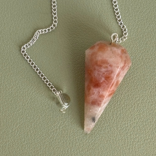 Sunstone Crystal Crystal Pendulum