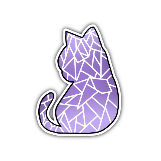Purple Diamond Cat